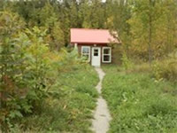 Sugar Ridge cabin path